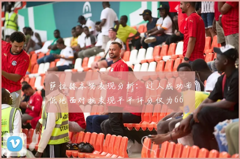 萨拉赫本场表现分析：过人成功率低地面对抗表现平平评分仅为66